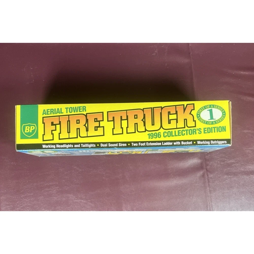 BP Aerial Tower Fire Truck - 1996 Collector's Edition‎ - In Box Works